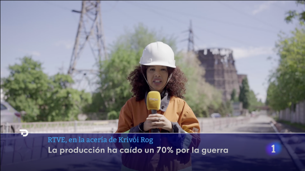 La acería de Krivii Rih reduce un 70% su producción por la guerra